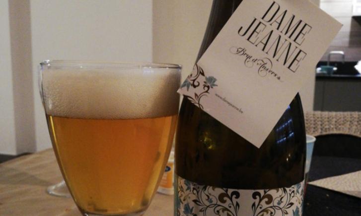 Brut D'anvers, Champagnebier van Dame Jeanne uit België